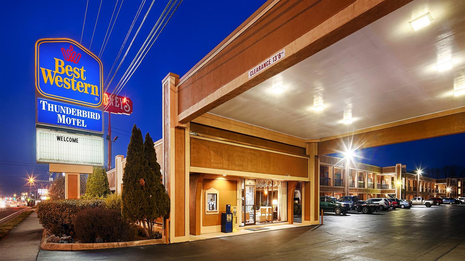 Best Western Thunderbird Motel Cookeville Exterior foto